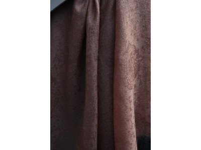 Echte pashmina sjaal of stola, taupe, jacquard